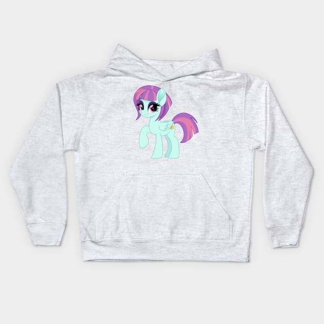 Sunny Flare pony Kids Hoodie by CloudyGlow